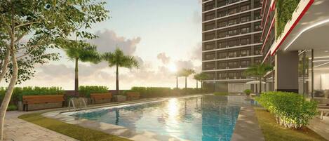 Condo, 1 Bedroom, Accessible, Smoking | Pool
