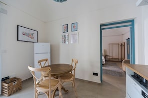 Basic Apartment, 1 Queen Bed with Sofa bed, Balcony | Private kitchen | Espresso maker, electric kettle