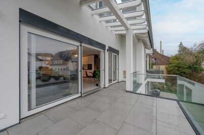 Delightful 2 Room Apartment USM I Fireplace & Balcony I Panzer KaserneI Family