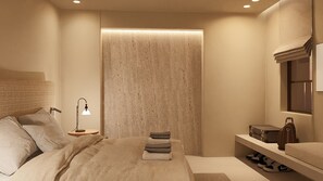 In-room safe, desk, laptop workspace, blackout drapes - F ZEEN ATHENS – Adults Only (Athens)