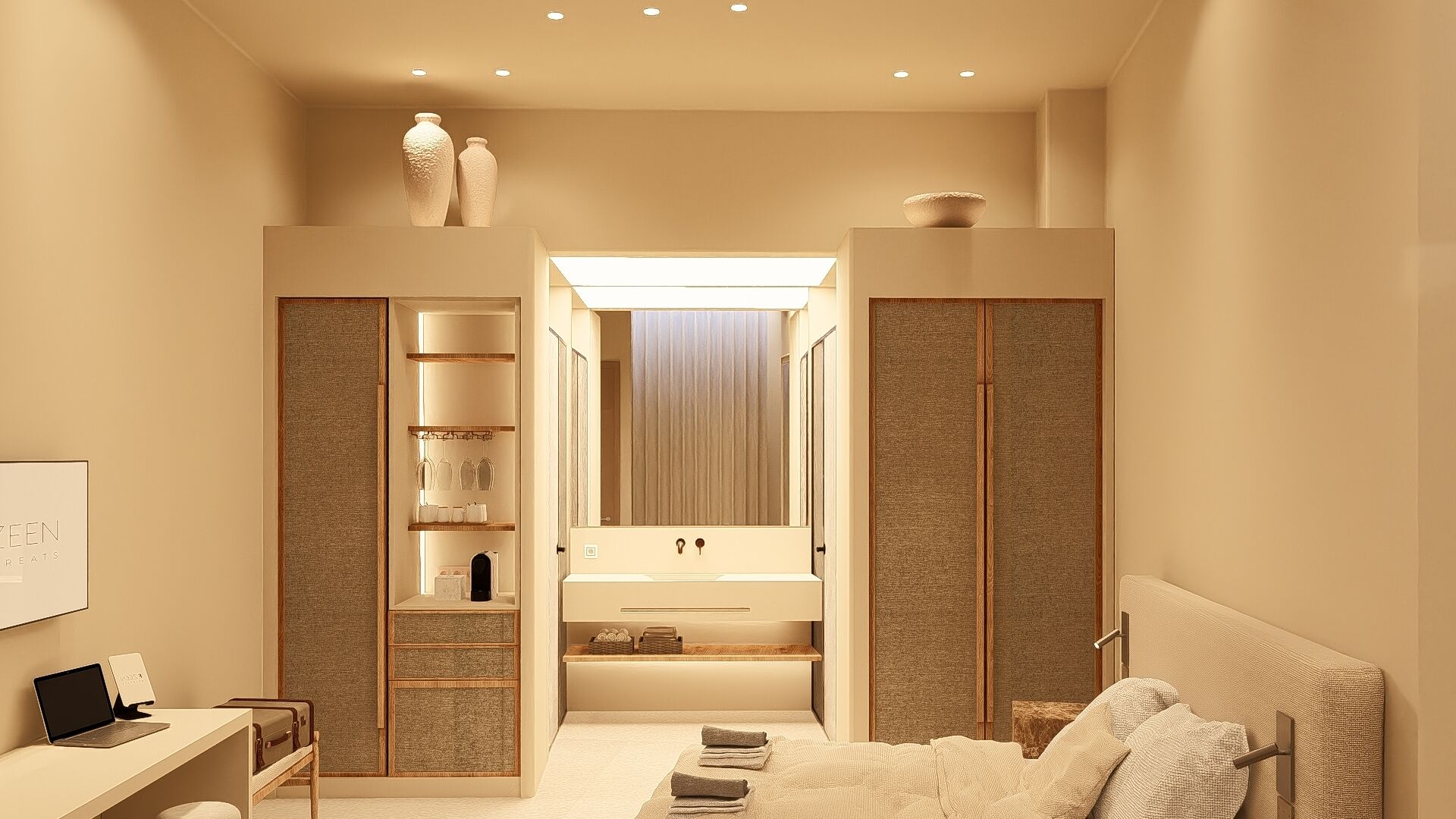 Luxury Double or Twin Room | In-room safe, desk, laptop workspace, blackout drapes