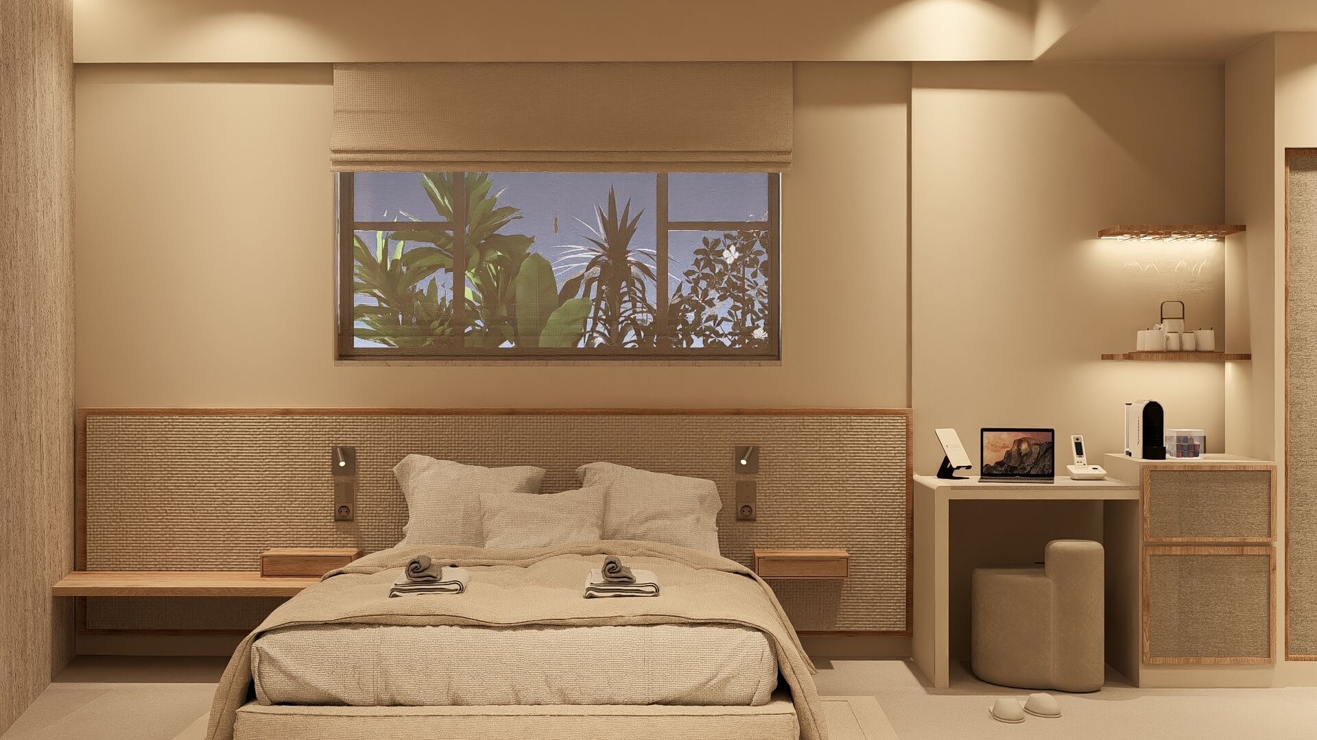 Classic Double or Twin Room | In-room safe, desk, laptop workspace, blackout drapes