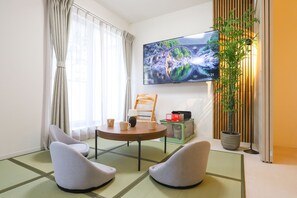 Apartment, Balcony, City View, 2nd Floor, Non Smoking | Living area