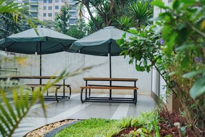 Vista para o jardim
