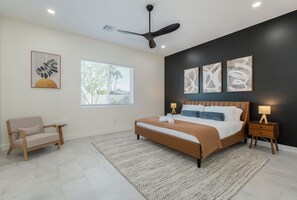 4 chambres, accès au Wi-Fi (inclus), literie fournie