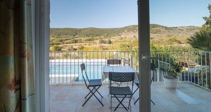 Magnifico alloggio nel sud dell'ardeche con cime