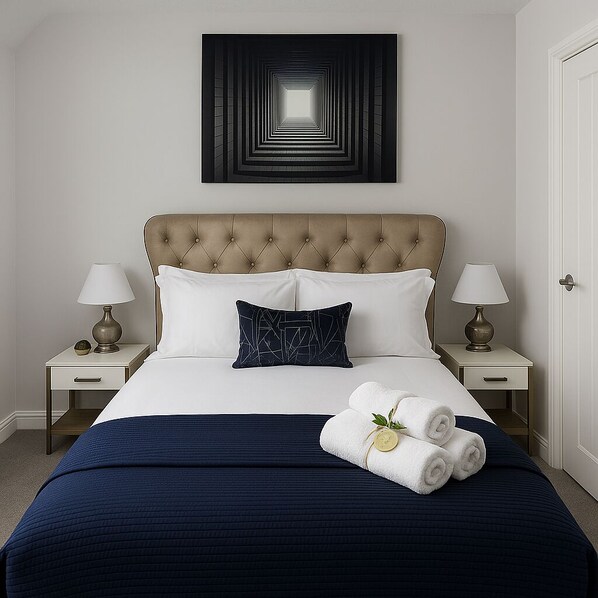2 bedrooms, iron/ironing board, free WiFi, bed sheets