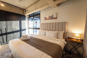 1 室のベッドルーム、アイロン / アイロン台、WiFi、ベッドシーツ
