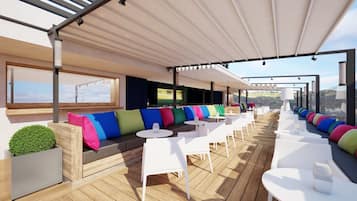 Terrasse sur le toit