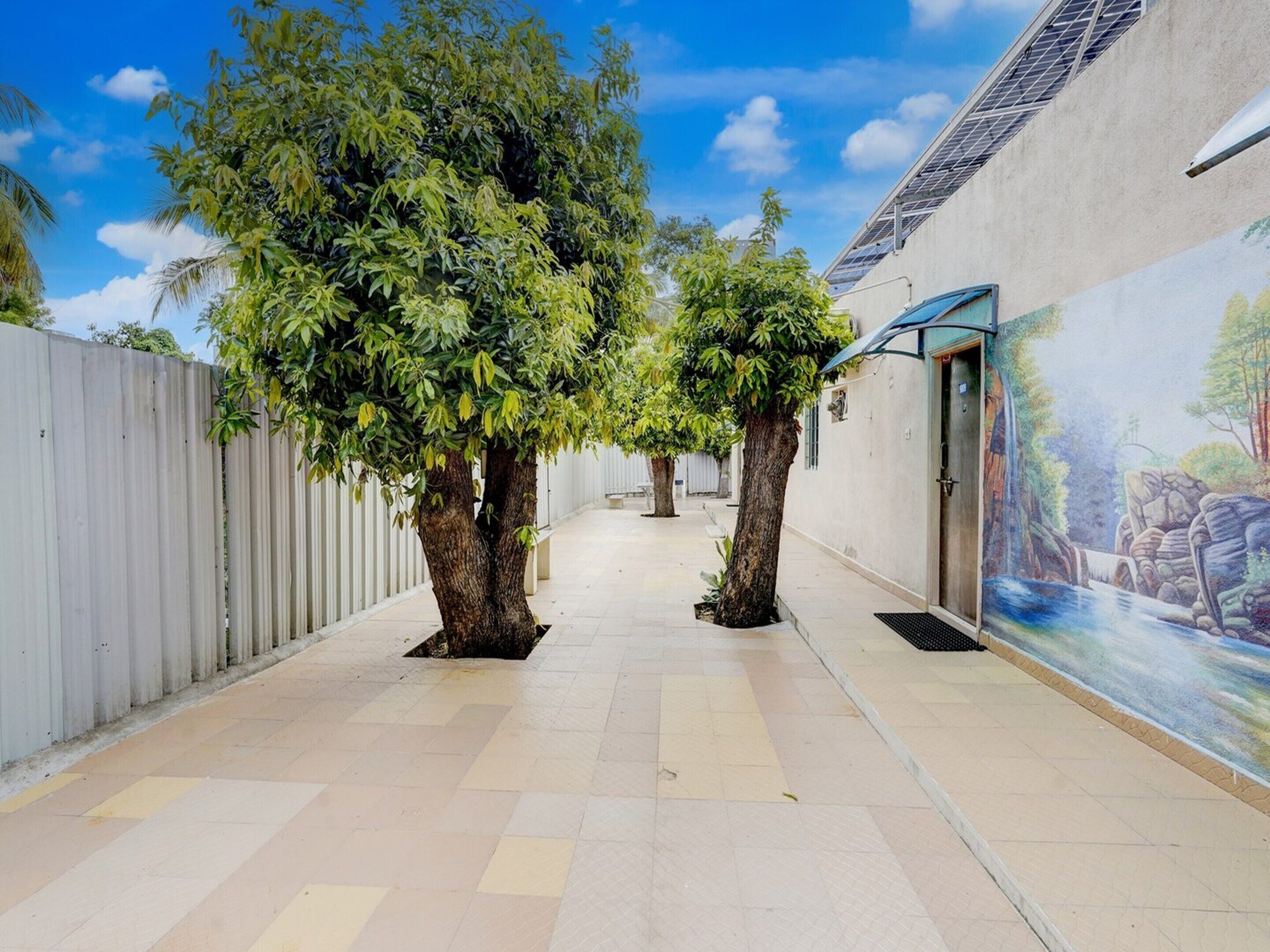 المنطقة المحيطة بالمنشأة