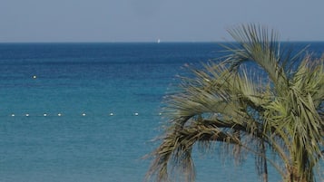 Accommodatie ligt op het strand