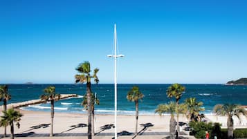 Accommodatie ligt op het strand
