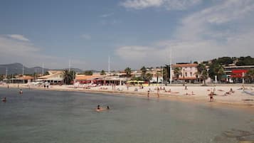 On the beach