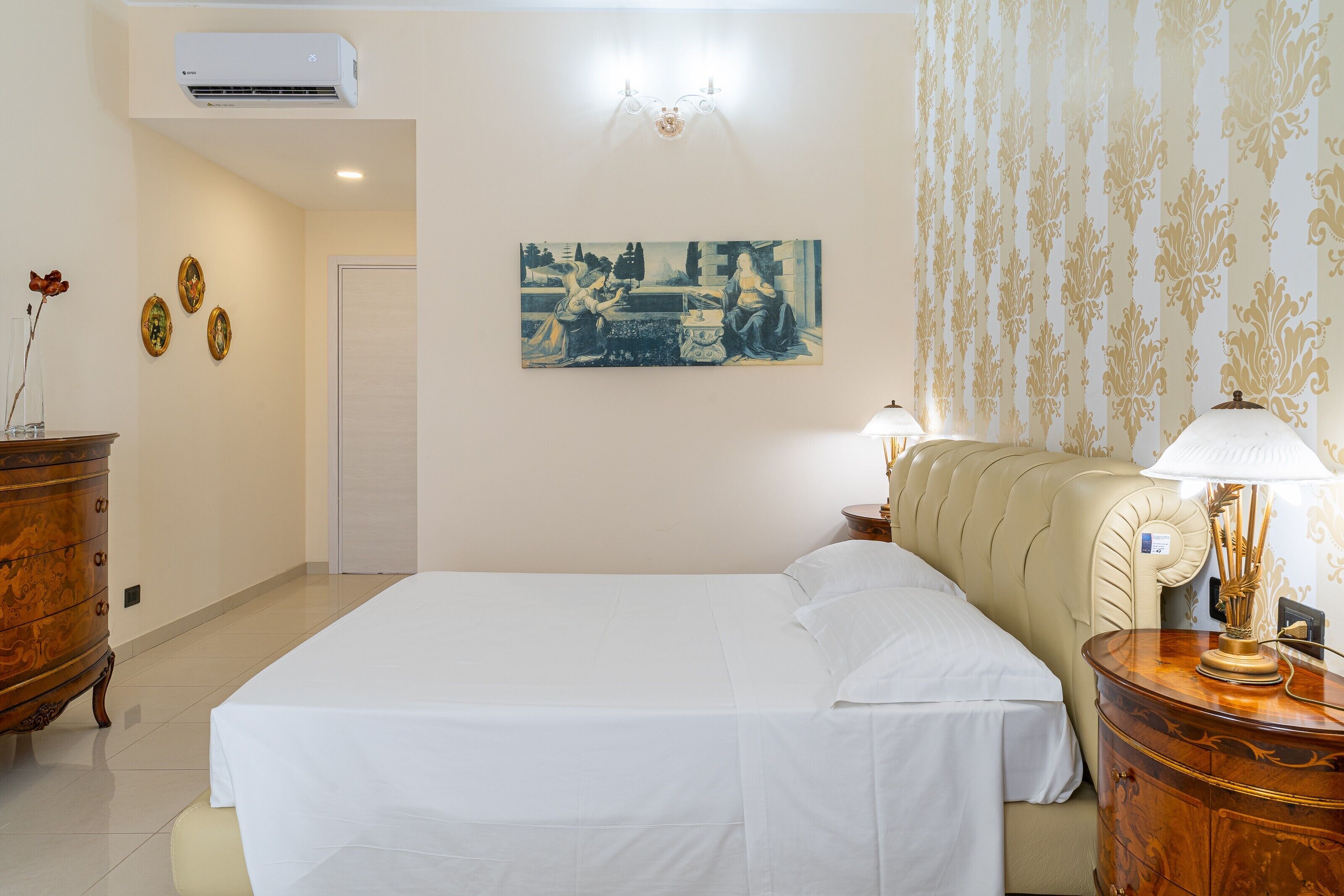 1 室のベッドルーム、WiFi、ベッドシーツ