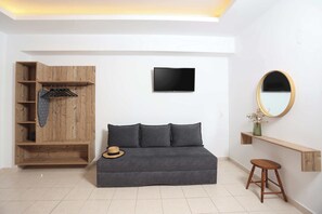 Family Studio | Living area - Gregory Apartments  (Kassandra)