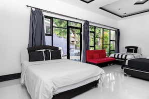 Signature Quadruple Room, Pool View | View from room