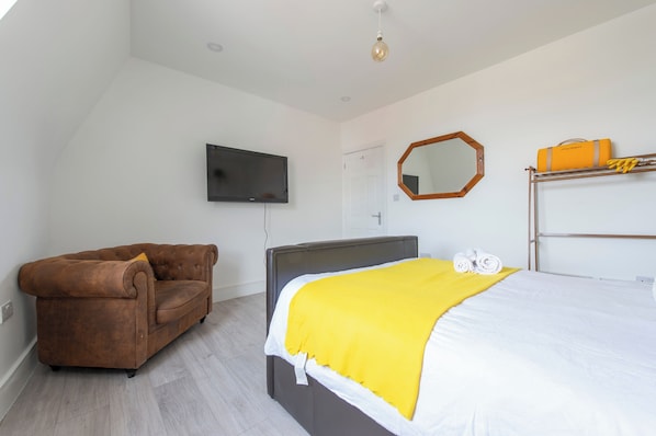 2 habitaciones, wifi gratis y ropa de cama
