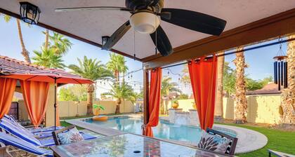Luxe Outdoor Oasis: 'palm Tree Villa' in Chandler