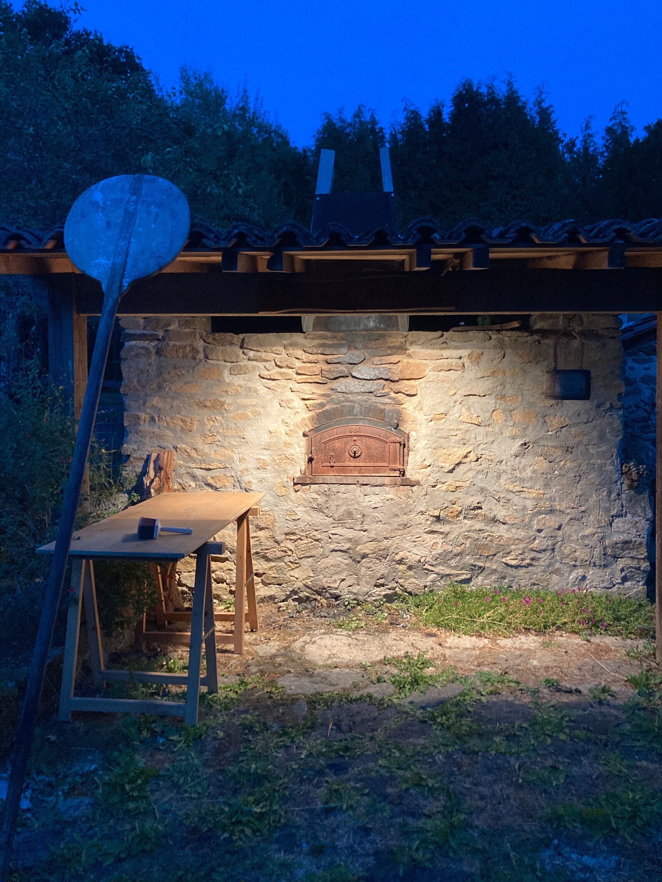 Enceinte de l’hébergement