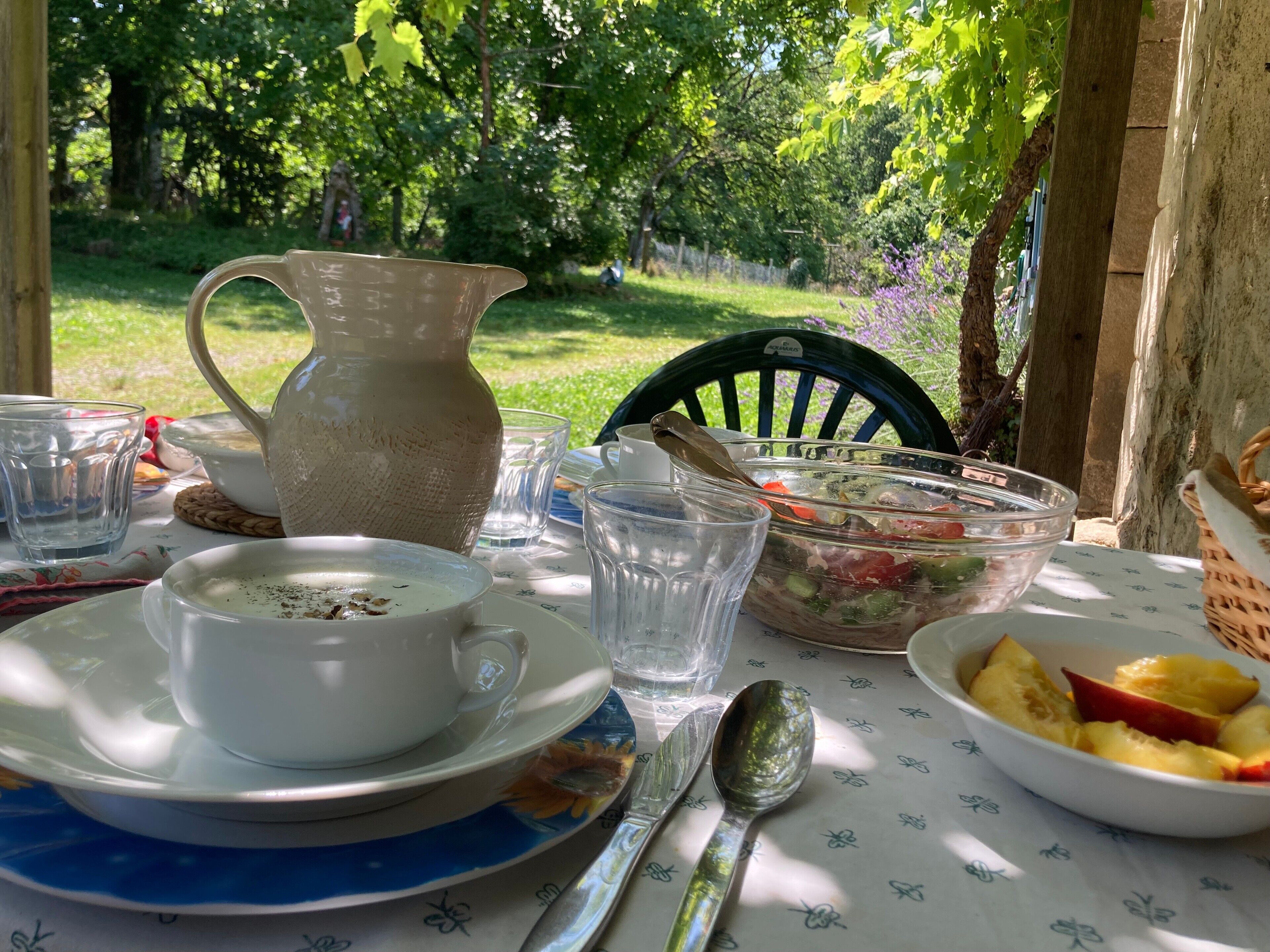 Udendørs spisemuligheder