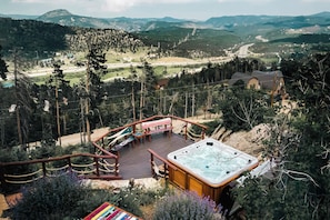 Bain à remous extérieur