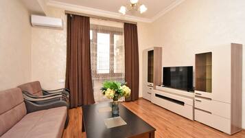 Apartment, City View | Iron/ironing board, free WiFi