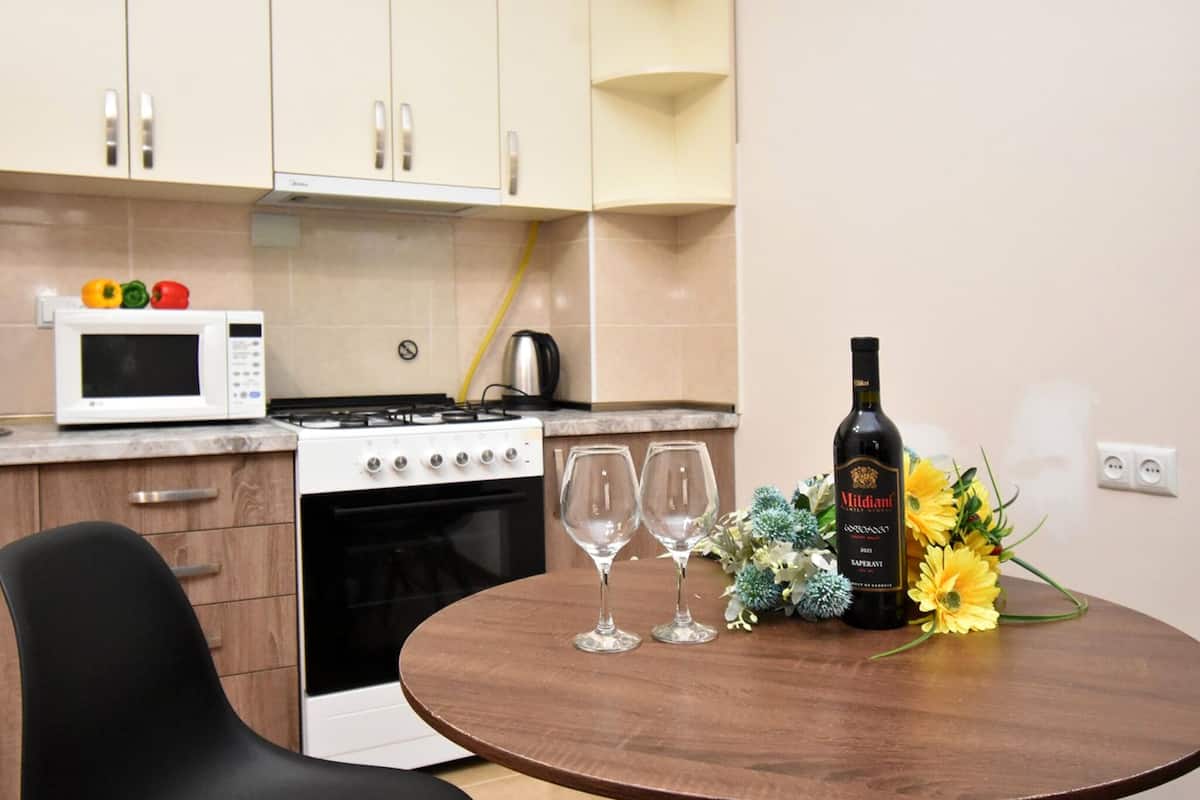 Apartment, City View | Iron/ironing board, free WiFi