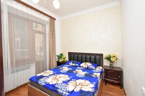 Apartment, City View | Iron/ironing board, free WiFi