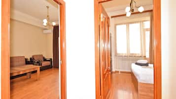 Apartment, City View | Iron/ironing board, free WiFi