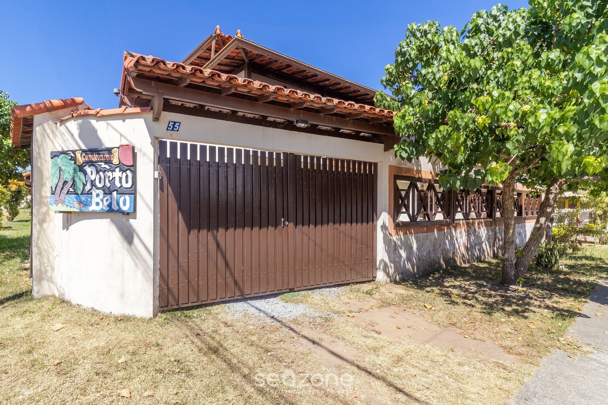 Vila básica | Detalhe da fachada