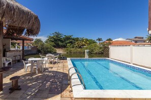 Basic Villa | Pool | Outdoor pool - Beautiful House in Cabo Frio Ptb0105 (Cabo Frio)