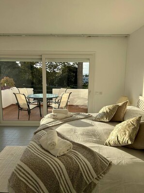 2 Schlafzimmer, Bügeleisen/Bügelbrett, kostenloses WLAN, Bettwäsche