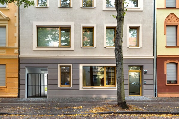 Exterior detail - Apartment 'Elbe Loft' with Private Terrace and Wi-Fi (Wittenberge)