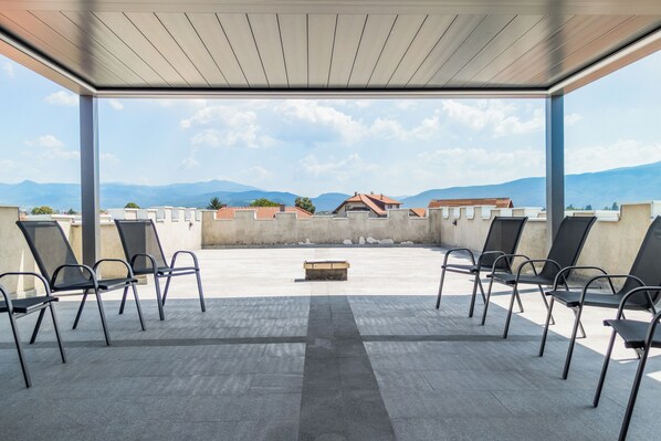 Rooftop terrace
