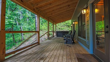 Rumah Keluarga, 3 kamar tidur, patio, pemandangan gunung | Teras/patio