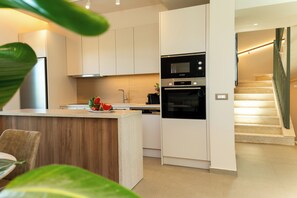 Microwave, oven, dishwasher