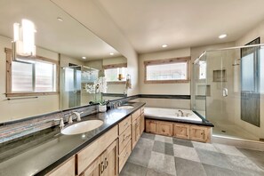 House, 4 Bedrooms | Bathroom | Towels - 1376md Angora View 4 Bedroom Home (South Lake Tahoe)