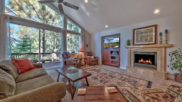 Casa, 3 quartos | Área de estar