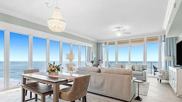 Condo, 4 Bedrooms | Living area