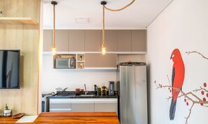 基础公寓 | 私人厨房 | 厨具/餐具