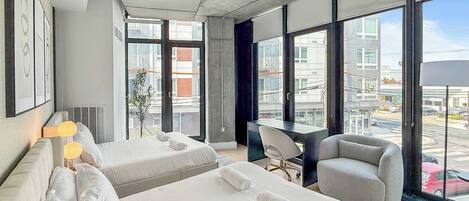 2 chambres, Wi-Fi, literie fournie