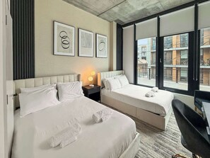 2 chambres, Wi-Fi, literie fournie