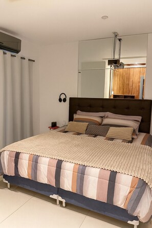3 habitaciones, tabla de planchar con plancha y wifi