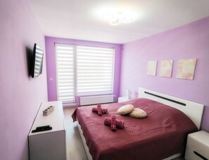 1 Schlafzimmer, Bügeleisen/Bügelbrett, Internetzugang, Bettwäsche