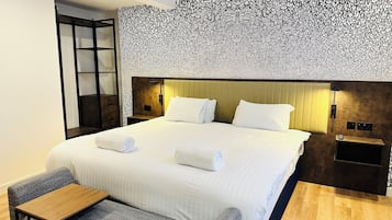 Premium bedding, individually decorated, individually furnished