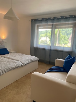 1 Schlafzimmer, kostenloses WLAN, Bettwäsche
