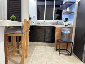 Fridge, stovetop, coffee/tea maker, toaster - Cozy studio near beach - Golden Zone (Bucerías)