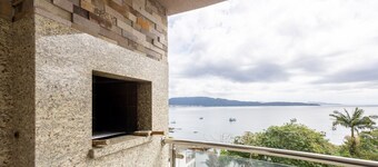 Sea View Apartment w Barbecue in Bombinhas Lga0201