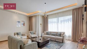 Apartment, 2 Bedrooms | Living area