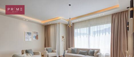 Apartment, 2 Bedrooms | Living area